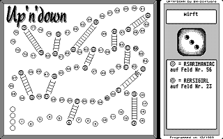 Up'n'Down atari screenshot